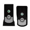 Wireless Doorbell Rechargeable Battery Operated 3280.8ft Range 2 Way Voice Intercom Doorbell for Home Hospital Black