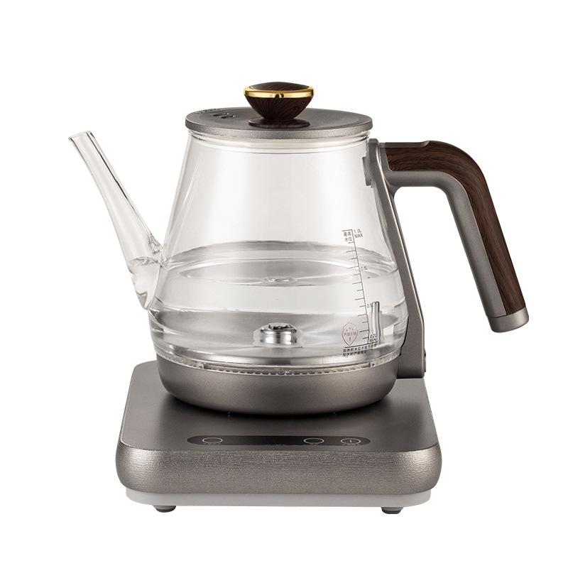 Fully Automatic Smart Glass Electric Kettle with Constant Temperature, Bottom Water Filling, and One-Button Fast Boil, 1350W.