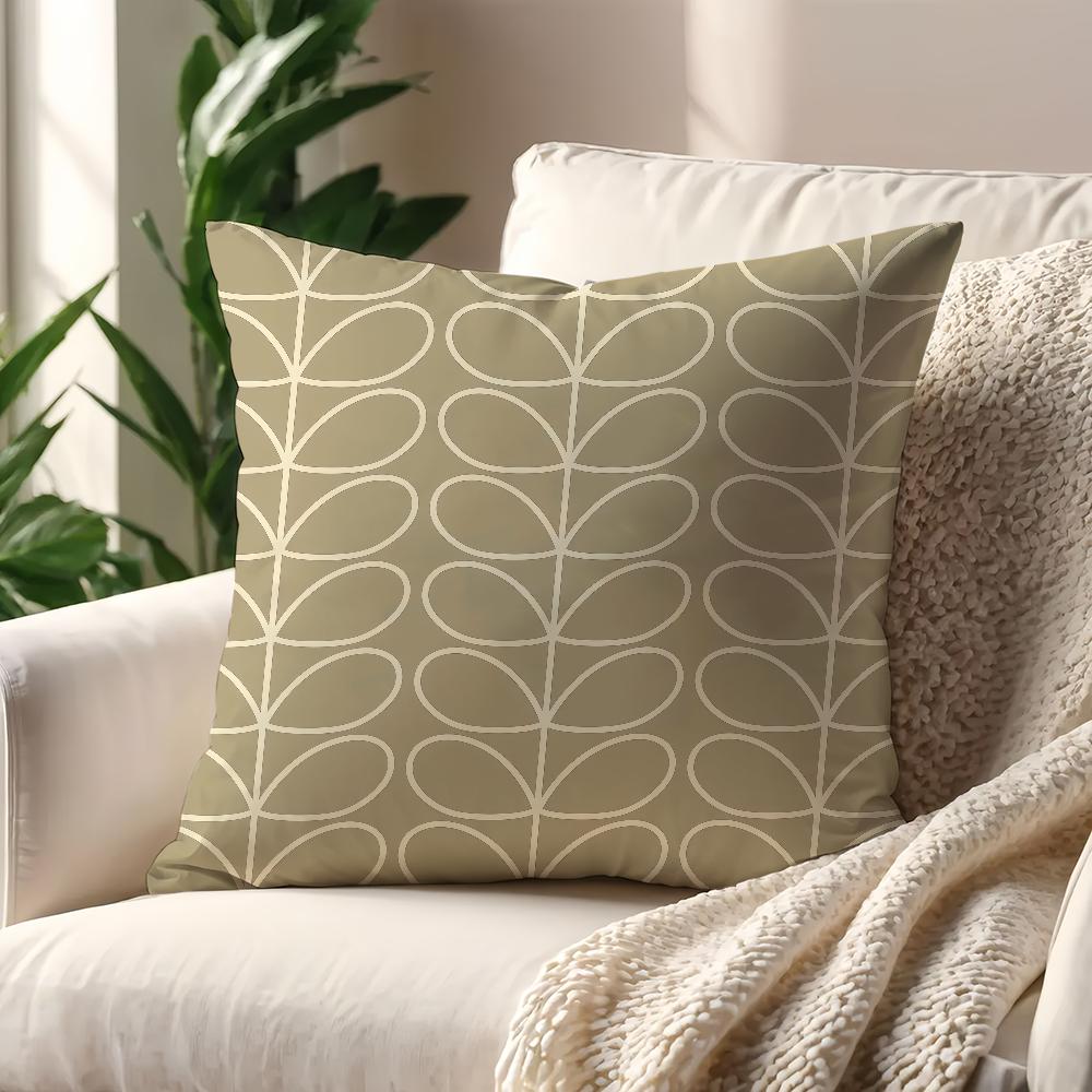 Ästhetische Kunst O-Orla Kiely Blumenstiel Kissenbezug Für Kissen Druck Sofa Dekoration Haus Auto Zimmer Büro Nordische Schlichtheit