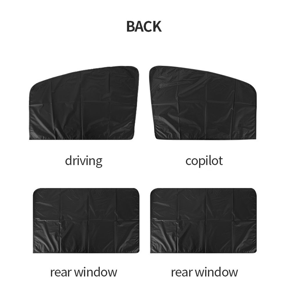 Anti-UV Privacy Curtains Window Film Car Sun Shade Car Sun Visor Car Curtain Car Window Sunshade