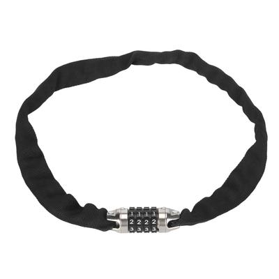Bike Chain Lock 5 Digit Combination Bicycle Chain Lock Stiffened and Thickened Resettable Bike