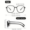 4pcs Classic style fashionable matte glasses anticomputer exquisite design suitable for ladylike image novel glasses