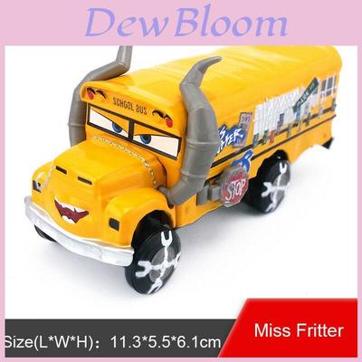 Vibrant Yellow Miss Fritter Diecast Toy Car For Kids Ideal For Holiday Gifts