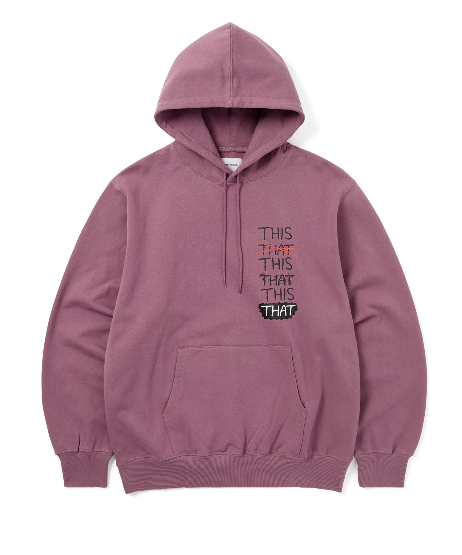 This Is Never That Thisthat Skate Hoodie Fuchsia S