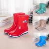 Rain Shoes Women's High Tube Long Tube Medium Tube Short Tube Low Tube Fashionable Women's Water Shoes Nonslip Waterproof Rain Boots Water Boots