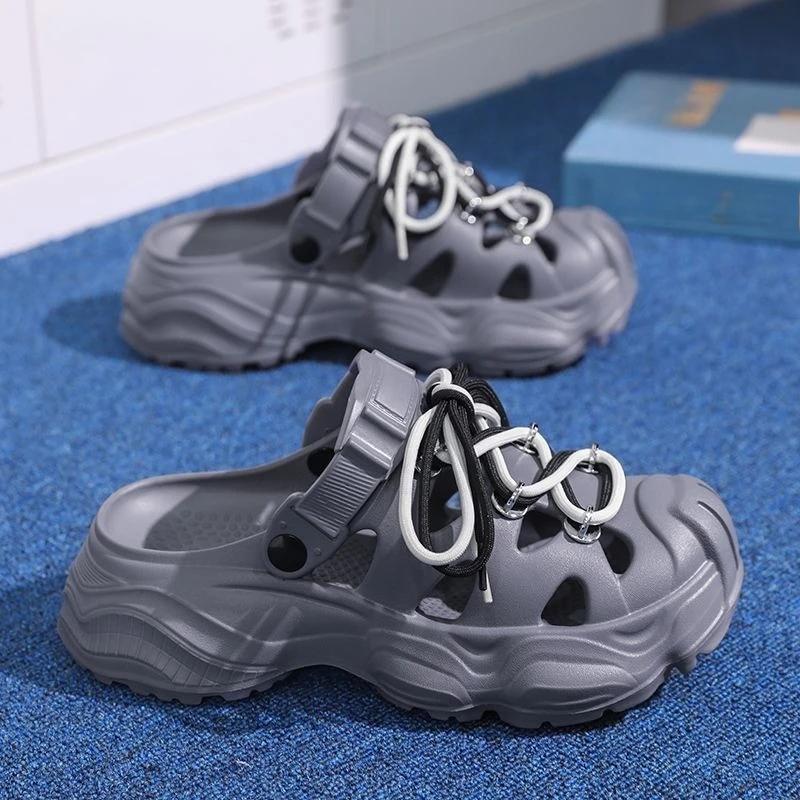Fashion Ultralight Male Shoe Breathable Trend 2025 Summer Sale Outdoor Descount New Fashion Design Open Toe High Quality 39 Men's Sandal