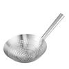 Zesílené nerezové sběrací síto a fritovací košík pro nudle a olejové pánve