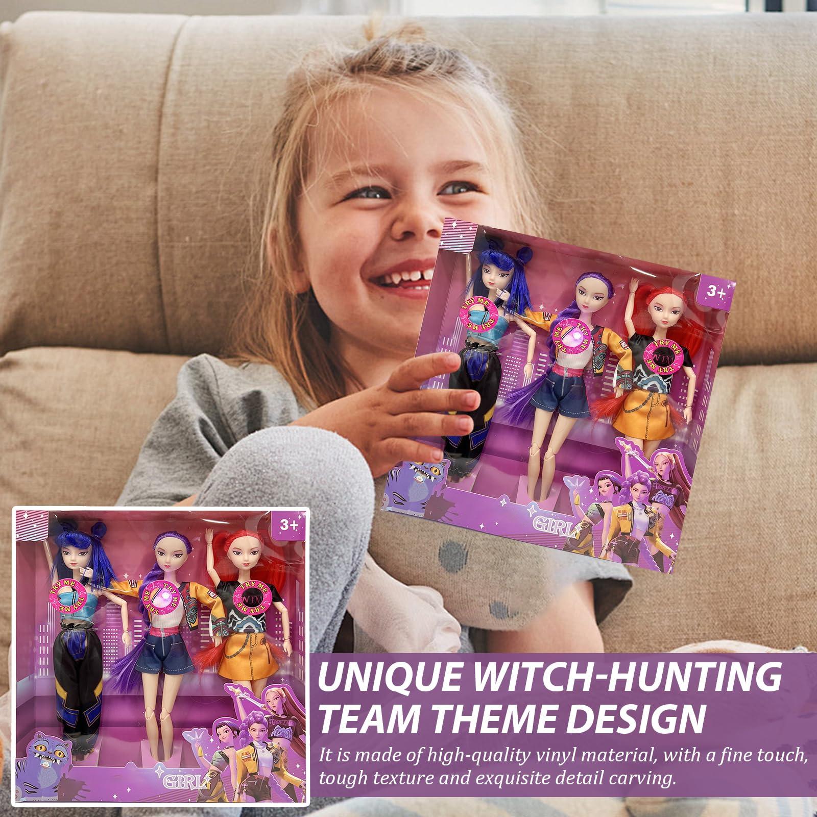 

3 шт. Аніме Іграшки, Музичні Ляльки, Різдвяні Подарунки One Size