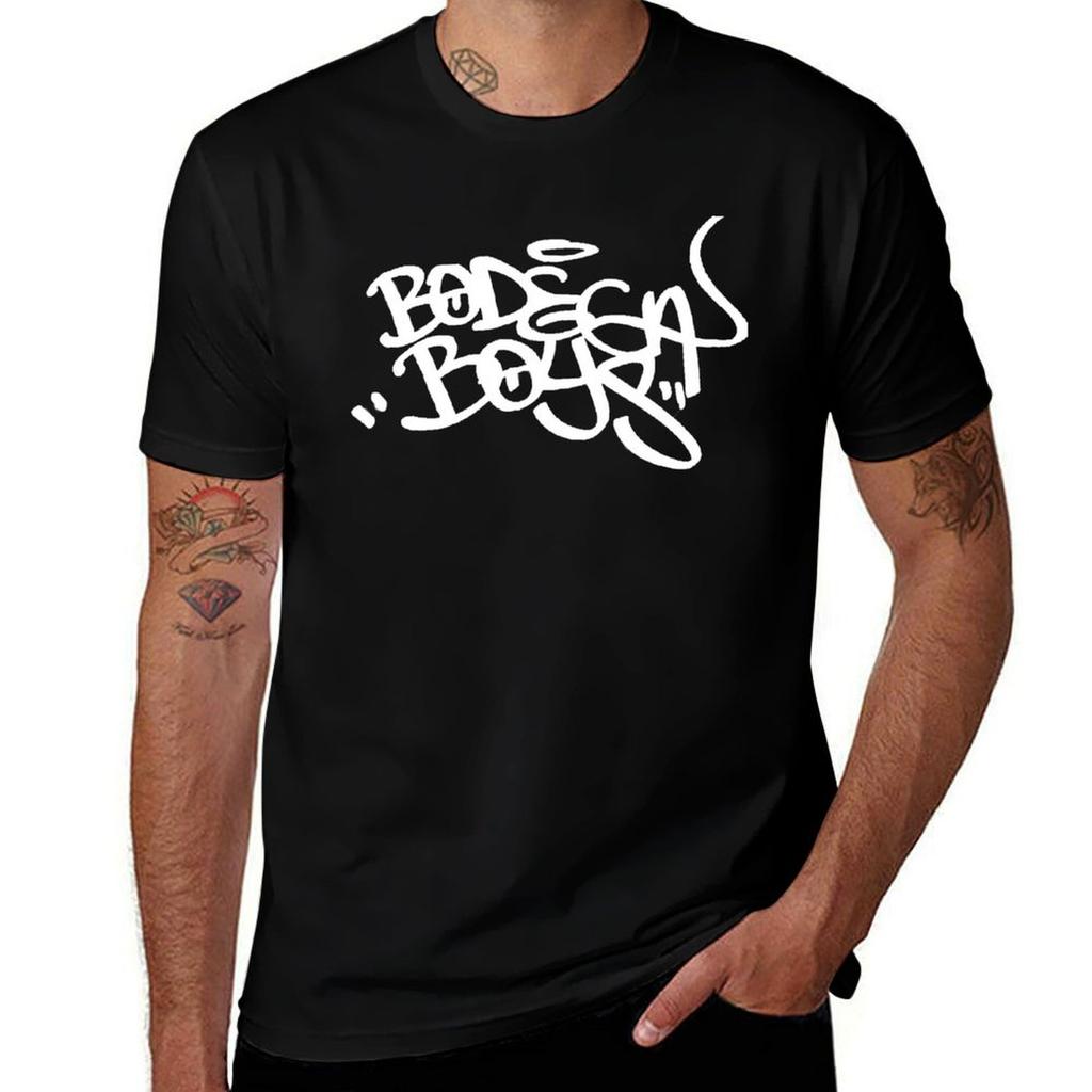 Bodega Boys Handstyle 2 T-Shirt Arbeit Freizeit Lockerer Schnitt T-Shirt