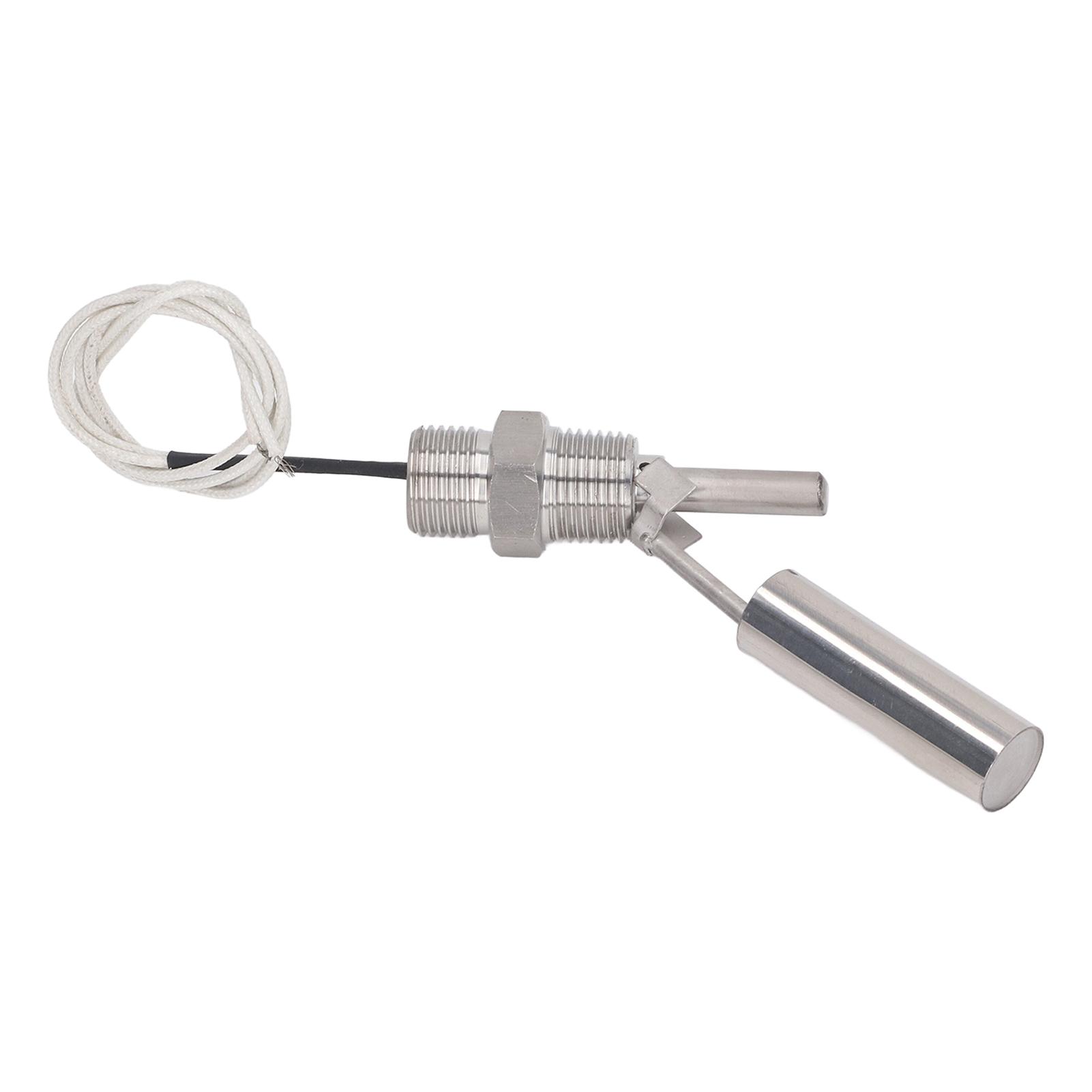 

Датчик уровня воды Наружная резьба 12NPT Нержавеющая сталь 304 Поплавковый выключатель Датчик уровня жидкости DC0110V