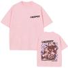 Korean Band Lngshot Face Graphic T Shirts Unisex Women Kpop Fashion Trend Tshirt Summer Unisex Casual Soft Cotton Oversized Tshirt