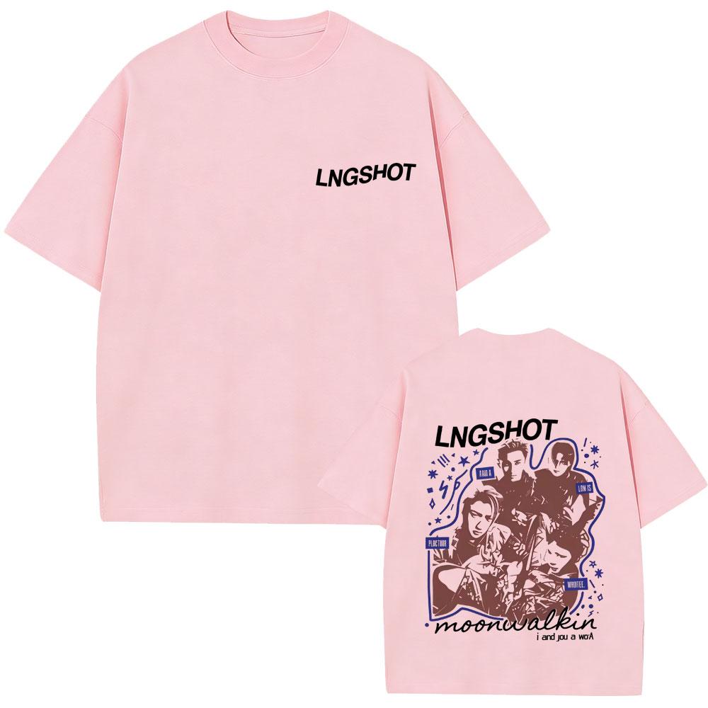 Korean Band Lngshot Face Graphic T Shirts Unisex Women Kpop Fashion Trend Tshirt Summer Unisex Casual Soft Cotton Oversized Tshirt
