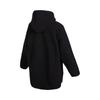 adidas New Fz Hoodie With Printed Logo And Zip Women Outerwear Black HM2841