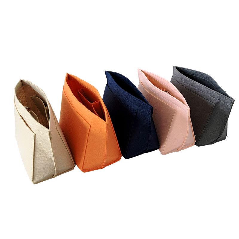 Verdickte Kosmetiktasche aus Filz mit großer Kapazität