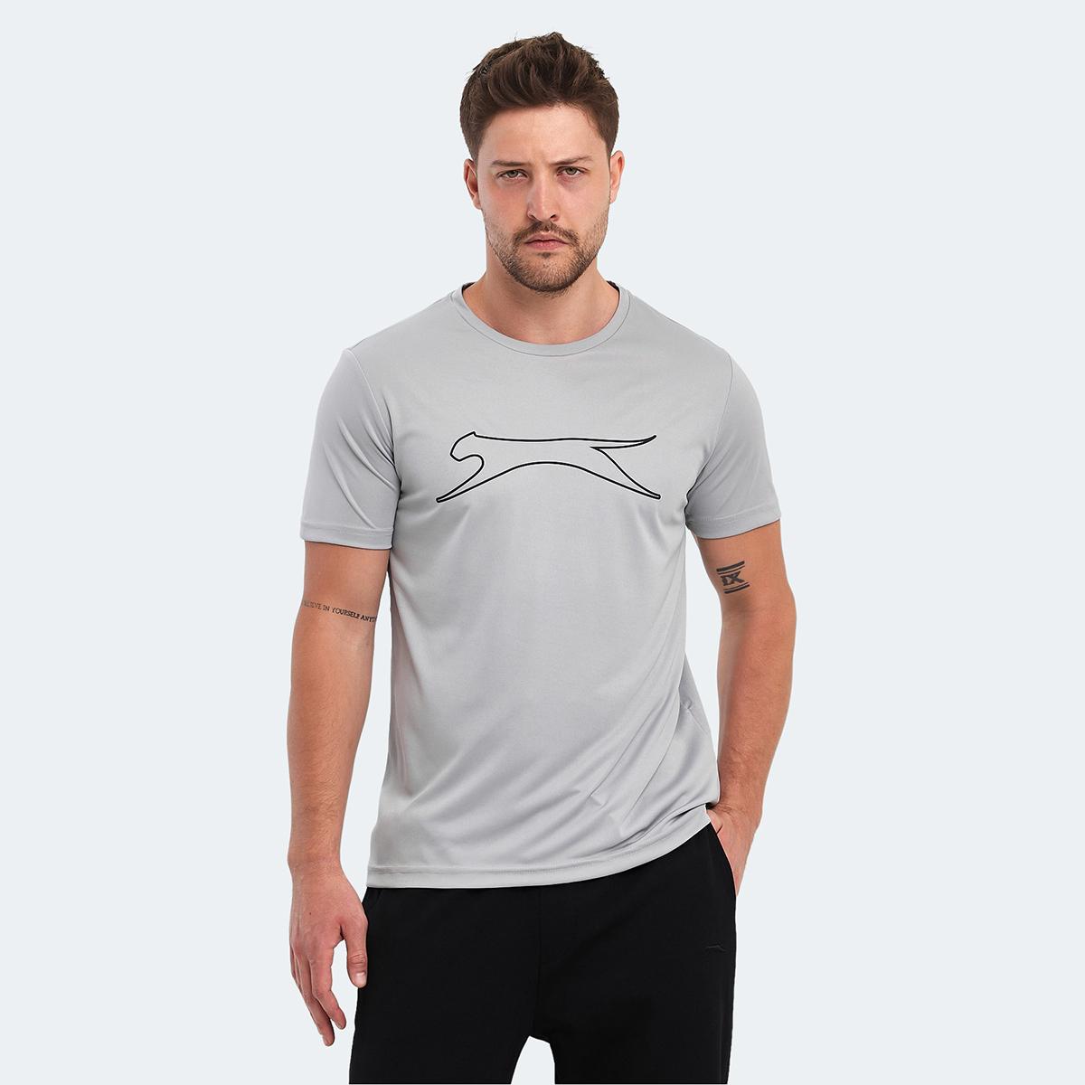 

NELLE IN-Grey Men s T-Shirt L серый
