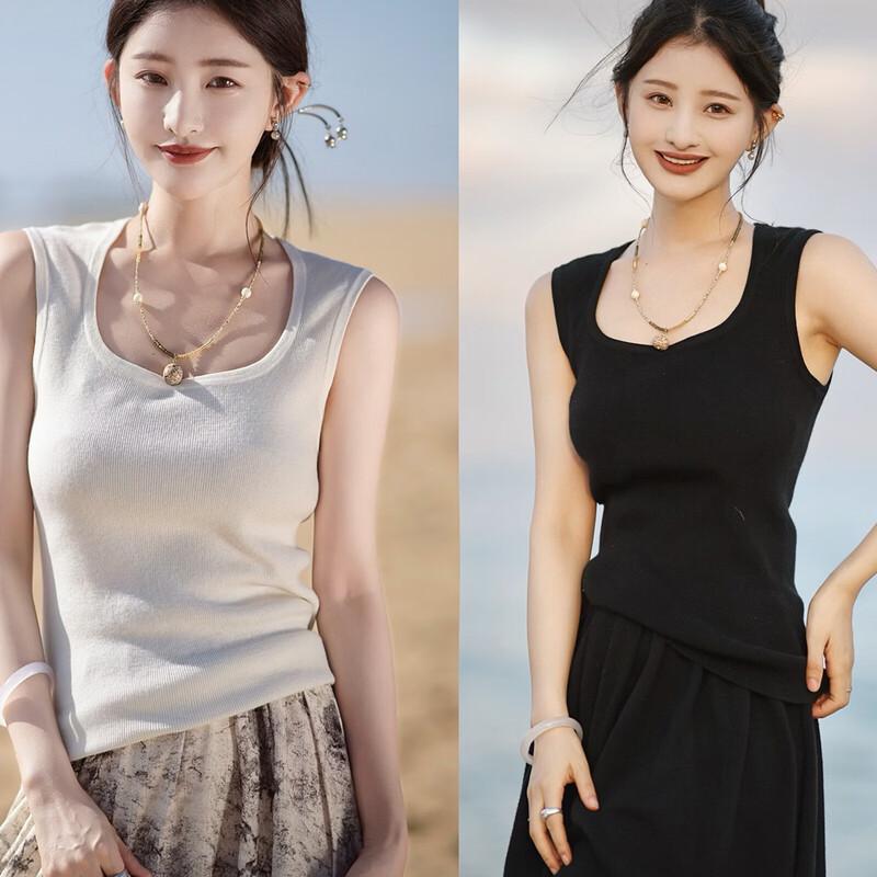 Women s Square Neck Slim Fit Camisole M