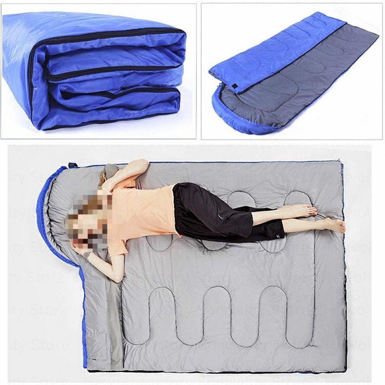 A1R Thickened Winter Sleeping Bag for Adults - Warm, Single, Indoor/Outdoor Camping