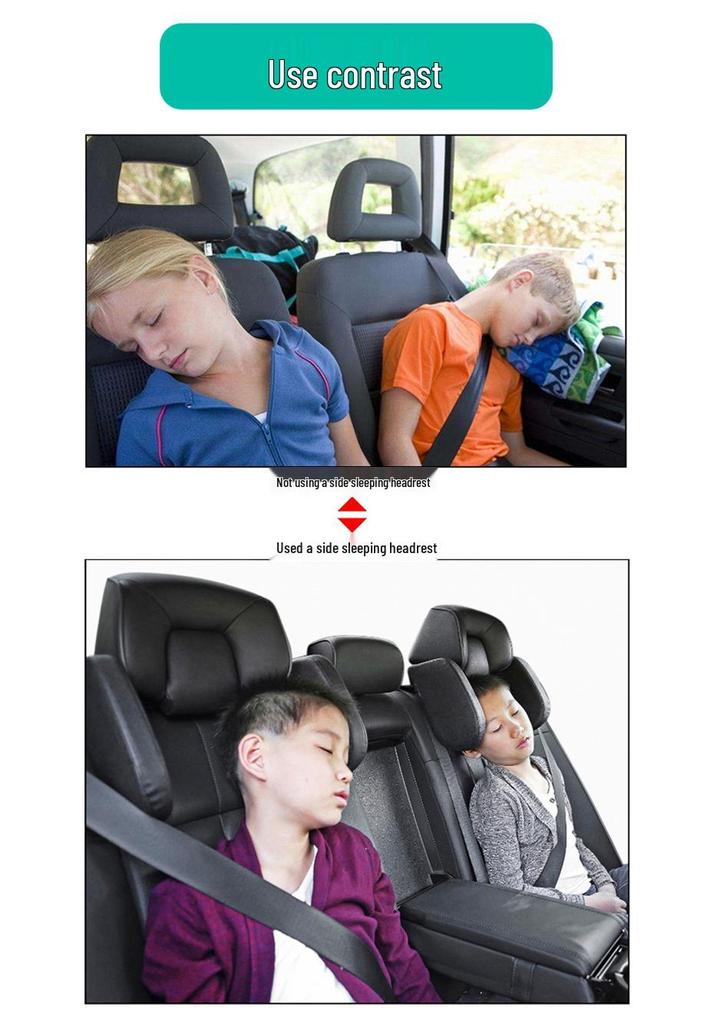 In-Stock Car Travel Neck Pillow: Side-Sleeping Cervical Spine Support for All Seasons