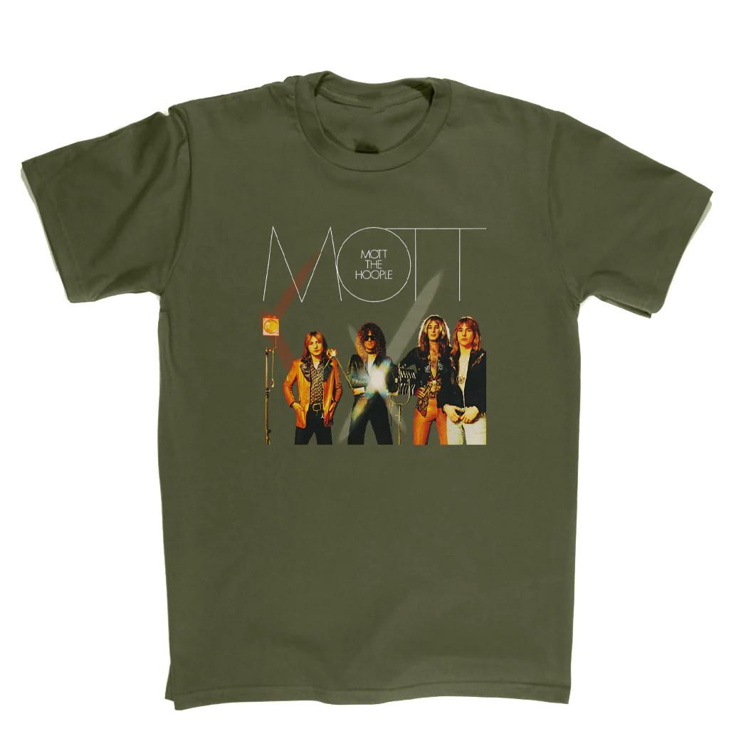 Vtg Mott the Hoople Band Live In Tour Cotton All Size Unisex Shirt MC497 S