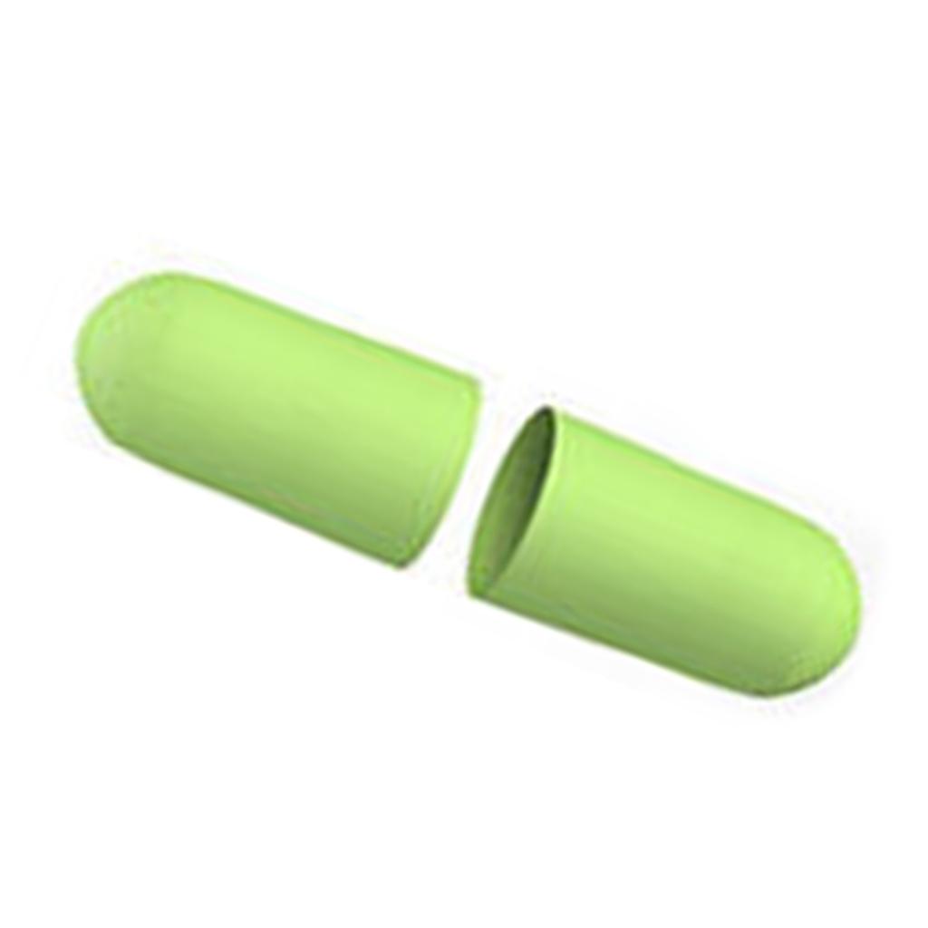 Noise Canceling Earplugs Soft Hearing Protection Earplugs for Sleeping Working with Capsule Storage Green
