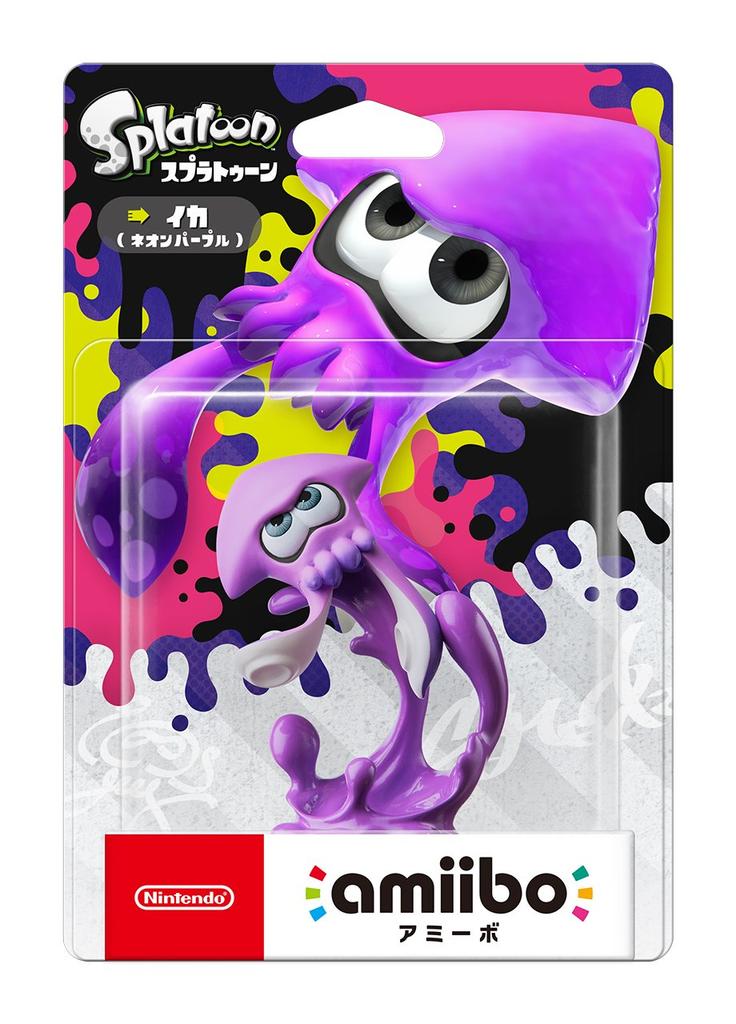 Nintendo amiibo Squid Splatoon Series