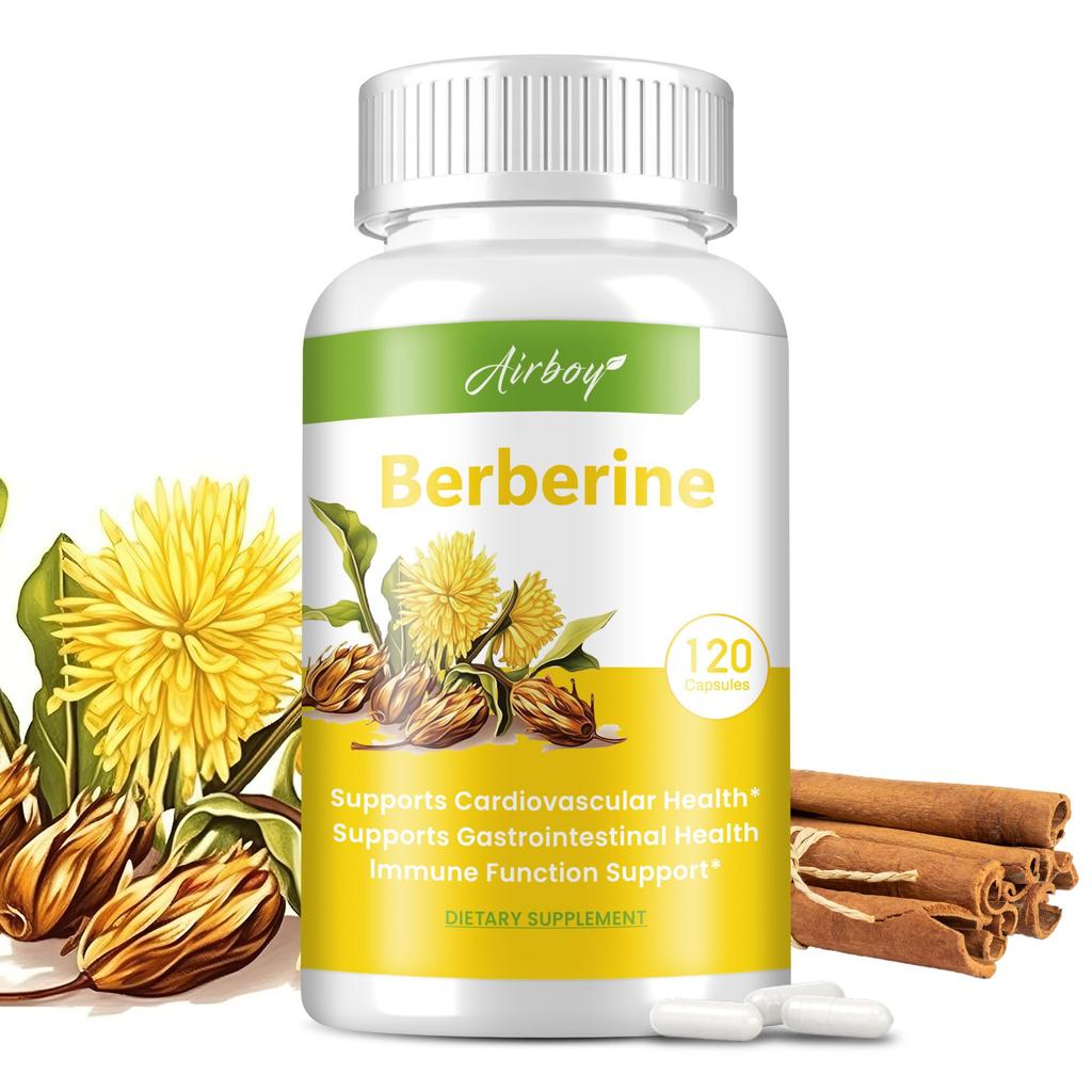 Berberine1000mg - Immune System & Maintains Metabolic Health,Cholesterol Support