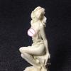 Goddess Characters Decorative Statue- Sexy Nude Art Figurine White Home Room Office Decoration Accessories 15CM / 5.89 in