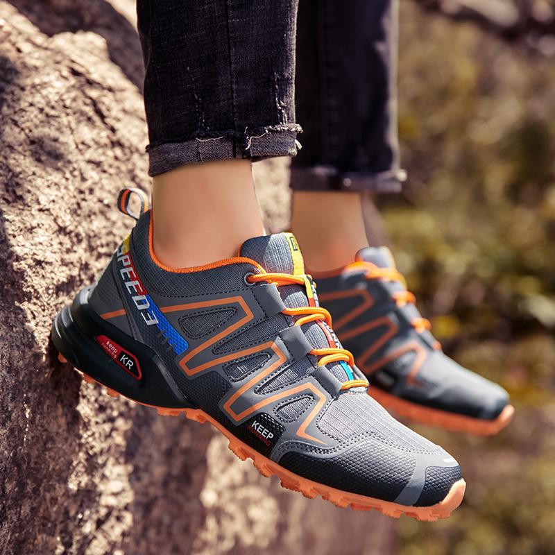 Hiking Shoes Breathable Low-Top Sneakers Outdoor Casual Travel Sneakers
