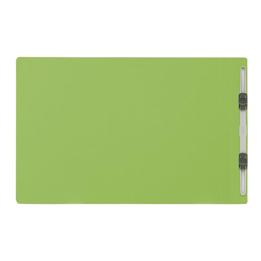 Plus PP Flat A4 Leaf File, Horizontal, Green, 10-pack, NO.122P 98-354×10