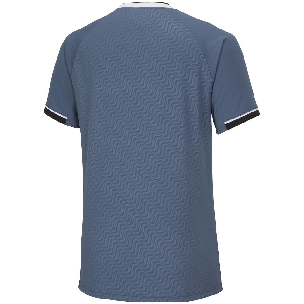 Tennis Wear Solar Cut Game Shirt Short Sleeve Easy to Move 62JAA031 Blue Navy 2XL [Mizuno]