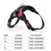 Adjustable Dog Harness Collar Durable Pet Vest for Medium Big Dogs Harnesses for Husky Outdoor Walking Running Dogs