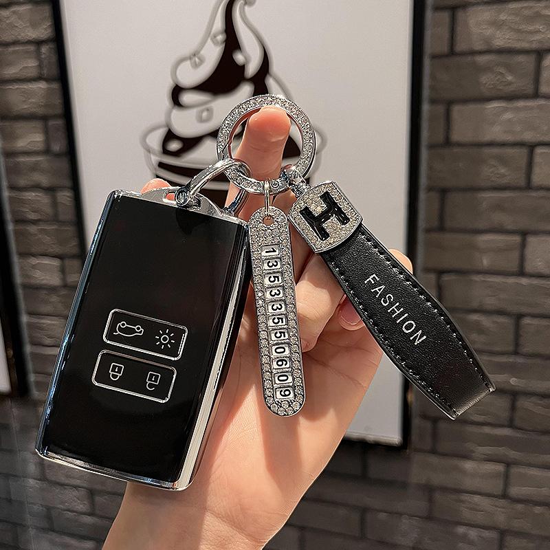 Applicable To Dongfeng Renault Koleos Key Cover Car Dedicated Case Buckle Bag