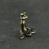 New Retro Copperware Incense Socket Zen Frog Ornaments Solid Pure Copper Frog Tea Pet Incense Holder Ornaments