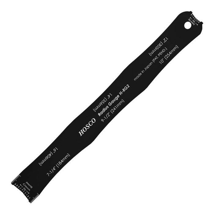 HOSCO Luthiers Tools Fingerboard Radius Gauge H-RG2