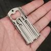 Multi-functional Stainless Steel Pocket Tool – 13-in-1 Portable Folding Tool for Outdoor Emergency Repairs