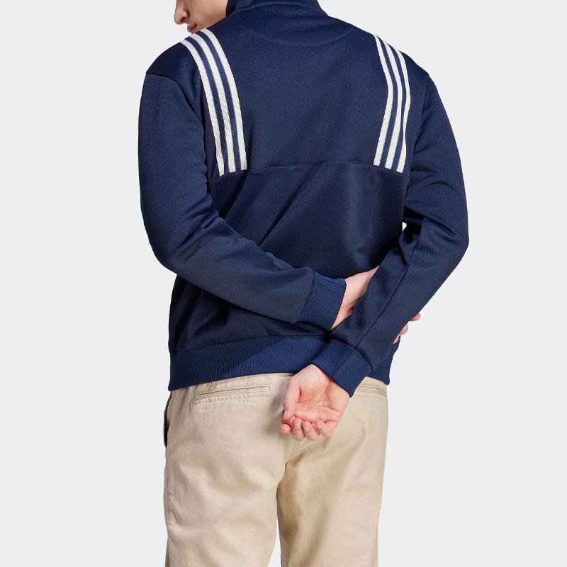 Adidas Originals SS23 Adicolor Seria Retro anilor 70 Jachetă de trening Bărbați Indigo Închis IP6978