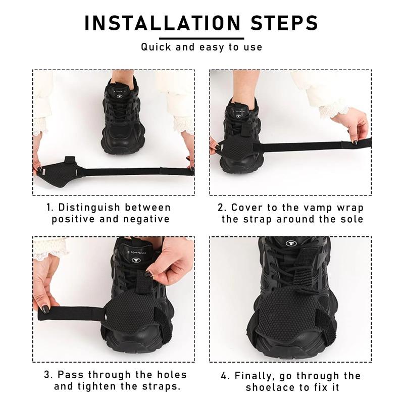 Rubber Motorcycle Shift Pad Cover - Protective Gear Lever Boot for Men & Women, Non-Slip Shoe Guard with Easy Installation