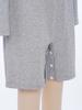 Combinaison Adaptative Unisex pour Enfants Col Rond Manches Longues Boutons-Pression à l'Entrejambe Couleur Unie Besoins Spéciaux