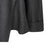 LESS 2025 Autumn H-Type Loose Fit Round Neck 100% Wool Shirt