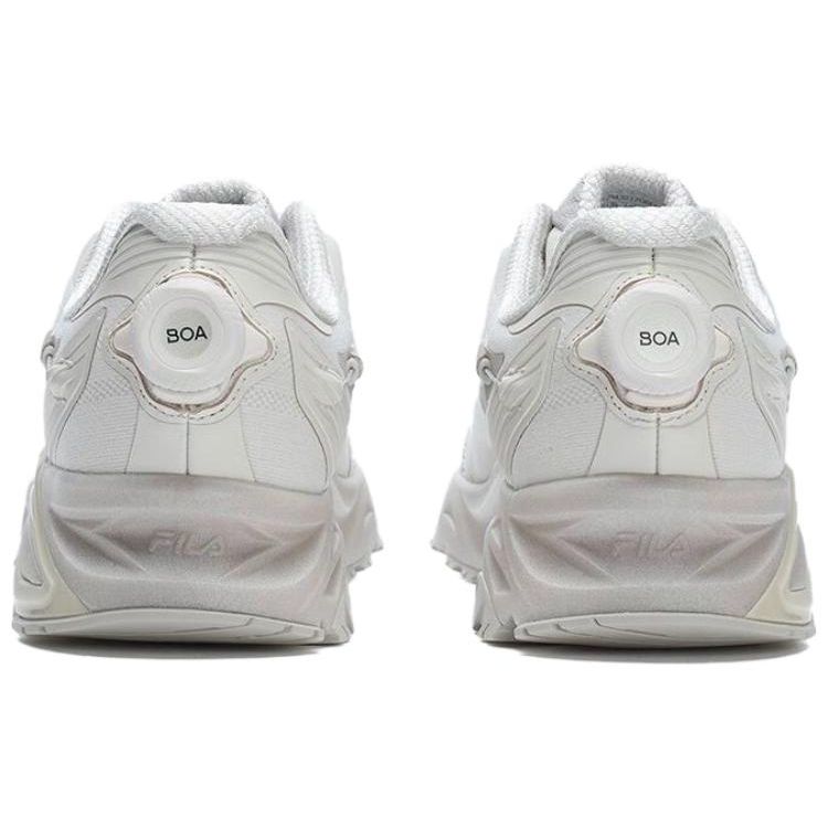 FILA Boa Lynx 1+ Fashion Comfortable Lightweight Synthetic Leather Low Top Running Shoes Men sneaker White A12M321206FMP