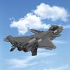 Military Building Block Fifth Generation Stealth Fighter J-20 Air Aircraft Assembly Toy Compatible