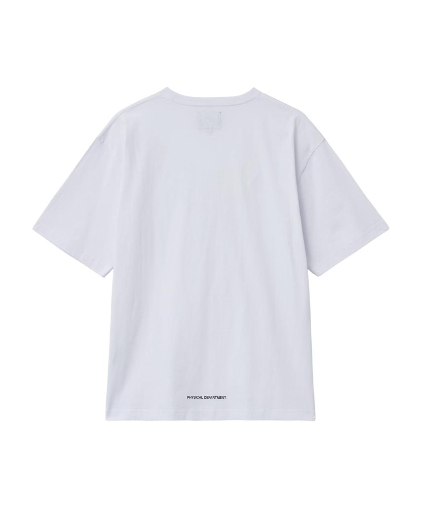 PHYPS MOTORCYCLE Offroad Bear Short Sleeve White