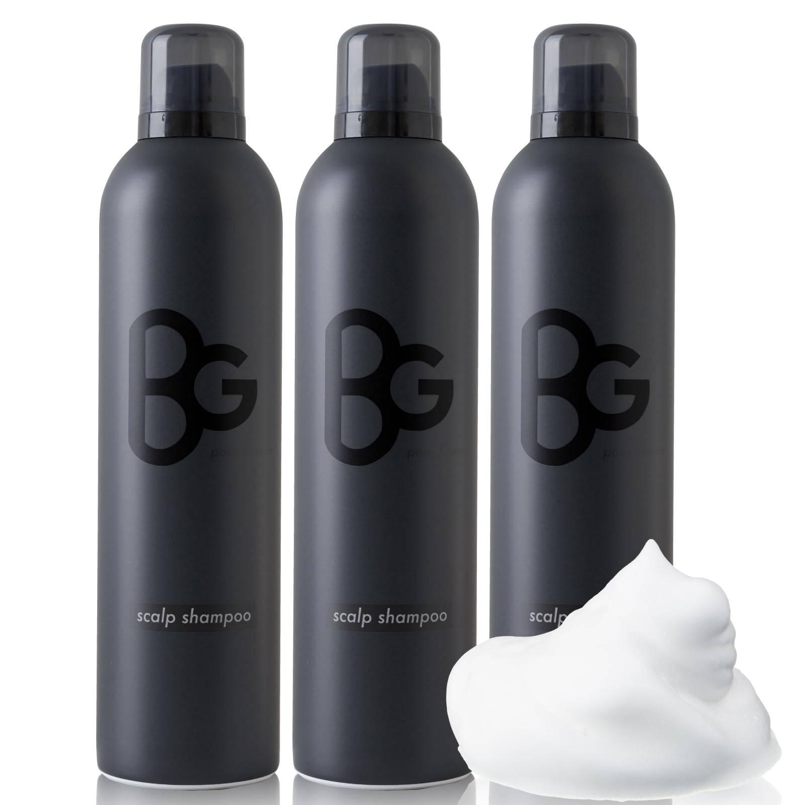 

concentration BG Scalp Shampoo 280g Scalp Shampoo Carbonated Shampoo Head Spa Thick Foam Scalp Cleansing Moisturizing Carbonated [Carbonation