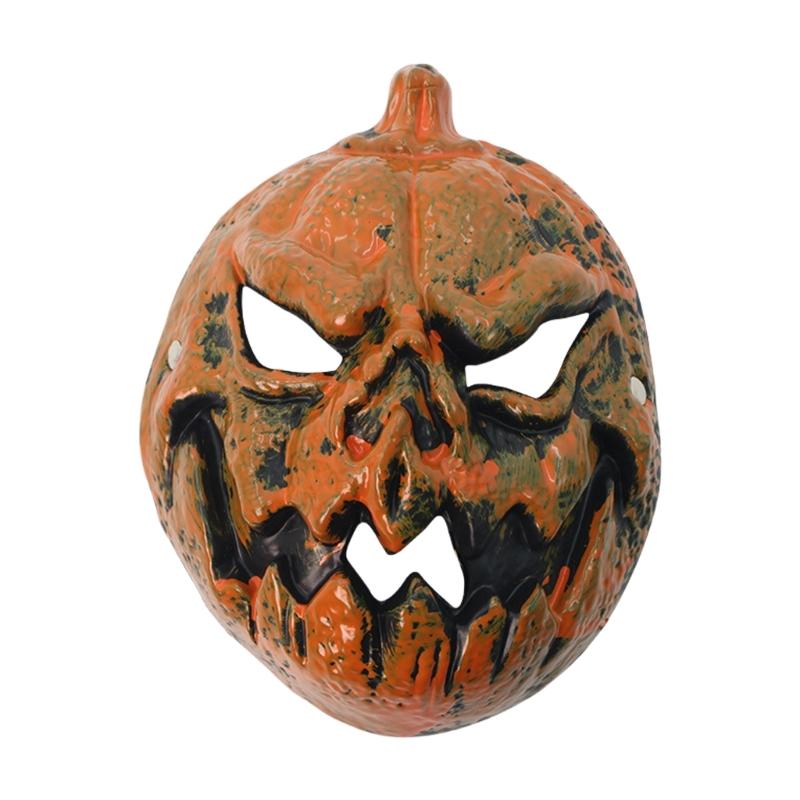Halloween Cosplay Mask Pumpkin Mask Mardi Gras Mask Pu Foam Mask Scary Skeleton Mask Pumpkin Skull Mask Unisex Gifts золотой