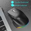 G30 Dual-Mode Bluetooth Mouse: Wireless Charging, Silent Operation, RGB Lighting, Ergonomic Design, Customizable Features