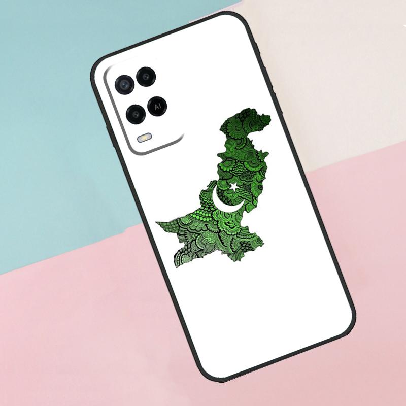 

Pakistan Flag For Oppo A18 A38 A78 A98 A96 A58 A17 A77 A80 A40 A60 A16 A76 A74 A94 A54 A15 A57S Phone Case OPPO A58 4G