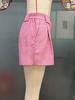 High-Waisted Fashion Casual Solid Color Shorts with Pockets for Women - Summer 2025 Collection
