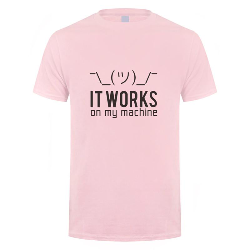 

Летние мужские футболки Забавная футболка для гика У меня работает Футболка Мужская Хлопок Короткий рукав Программист Компьютерщик Топ Футболки OZ-148 4XL