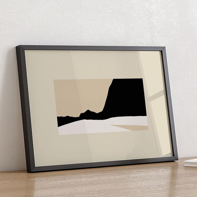 Abstract Poster Girl Flower Lemon Wine Wall Art Canvas Painting Posters and Prints Pictures for Living Room Bedroom Home Decor