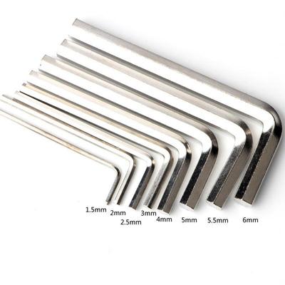 Short Arm Wrench Set Power Tool Accessory DIY Wrench Kit Metric Hex Wrench Set Tight Space Access 8 Different Sizes